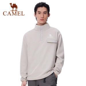 Cameljeans ngoài trời đứng lên cổ áo lông cừu RộNg Áo khoác mùa thu mùa đông tấn công Áo Khoác lót dày áo cho nam ấm