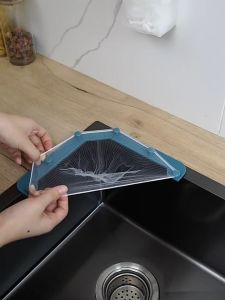 Combo Giá Khay Lưới Lọc Thức Ăn Thừa - Túi Lọc Rác Bồn Rửa Chén Bát - Khung nhựa ABS chất lượng cao