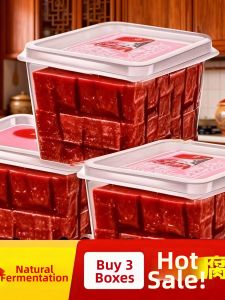 Traditional Large Red Fermented Tofu Delicacy