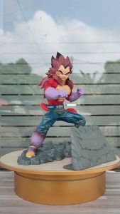 Action Figure DRAGON BALL GT : VEGETA SSJ 4 - Statue Miniatur Pajangan Mainan DB Z Super Saiyan Bejita Bezita