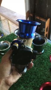 ปากแตรแต่งเรือน CBR150 ตัวสั้น สูง 45mm, ช่วยดึงอากาศได้ดียิ่งขึ้น