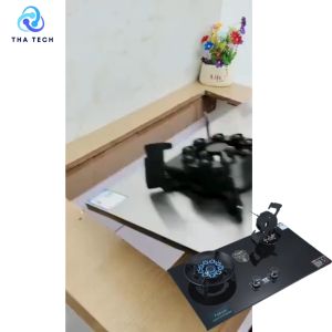Bếp Gas Đôi Lật Cao Cấp 10 Đầu Đốt Có Hẹn Giờ Tự Động Ngắt Thiết Kế Kính Cường Lực Sang Trọng
