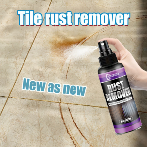 Tile Rust Remover - Powerful iron and rust removal for ceramic and stone floors and walls safe for grout lines and a fast-acti
