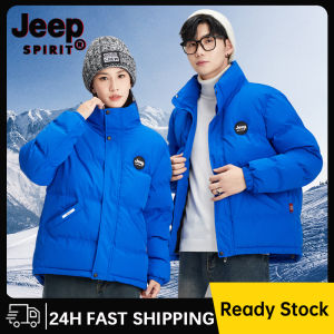 JEEP SPIRIT Winter Couple Warm Jacket For Women in Blue