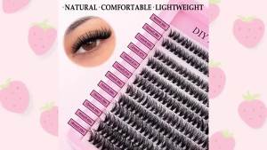 240 Chiếc Mi Giả Cụm 40D Độ Dài 9-16mm Nhiều Kích Cỡ Trông Tự Nhiên Mỏng Mềm Mại Nhẹ Có Thể Tái Sử Dụng Dành Cho Người Mới Bắt Đầu