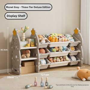 QIAOLEXIONG | Children Storage Organizer Classification Shelf