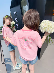 SQTN.KIDS | Girls Summer Short Sleeve Tshirt New Fashionable