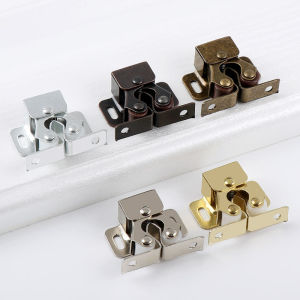 Furniture closet door clip cabinet clip switch clip magnetic contact cabinet Door cabinet suction Metal hardware accessories clip bead spring