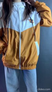 OLDERS Jaket Parasut Windbreaker Hoodie Tracktop Suit Casual Vintage Pria Wanita