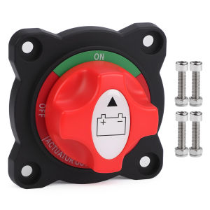 CNSPEED 300A 12-48V 2 Position M10 Car Marine Battery Mass Switch Battery Cut On Off Switch battery Disconnect Switch For Boat