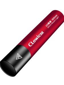 Black Mirror UV Light 365nm Fluorescent Lamp Outdoor Camping Travel Lighting Handheld Torch for Identification And Patrol