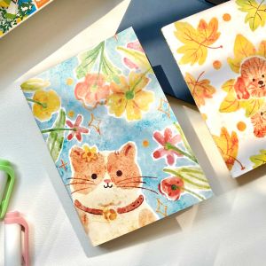 Sổ Hộ Chiếu TN Spicy Glutinous Rice Vol.10 Small Cat/Fluffy Dog Blank Internal Pages Handmade Notebook Replacement Core