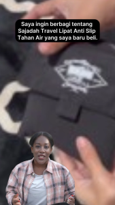 Sajadah Umroh Haji / Sajadah Travel Lipat Pocketable Anti Slip Waterproof / Sejadah Lipat Anti Air