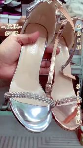 【JESSICASTORE】Korean Wedding fashion lady Sandal with Heels  style that had 3 inches of heels #819