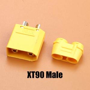 XT90 Male Female Connector Power Charging Plug Shell XT90S Anti-fire Electric Vehicle Lithium Battery Modification Interface