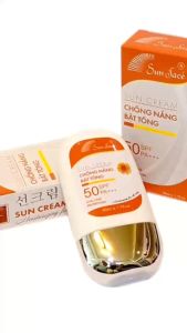 Kem Chống Nắng Nâng Tone Sunface Spf 50 Kem Bảo Vệ Da Mặt Travel Size - Lazada