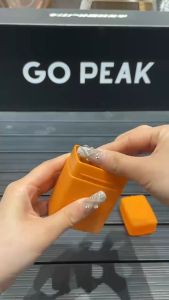 เตาแก๊สแคมป์ปิ้งขนาดพกพา ระบบจุดสปาร์คไฟในตัว เตา เตาแก๊สพกพา เตาสนาม ขนาด 120 x 180 มม