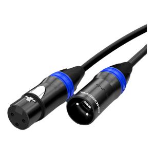 Choseal | Professional Capacitor Microphone Extension Cable Balanced XLR