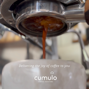 Cumulo Coffee - Signature Blend - Espresso / Latte / Cappuccino (Specialty Coffee Roasters) Aeropress / Cold Brew - Chocolate Hazelnut Overtone Smooth Body Berries Caramel