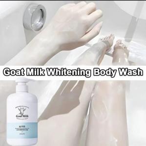 Whitening Body Wash Goat Milk Nicotinamide Shower Moisturizing Body Wash 800ml whole body care fast whitening body soap deep clean Body Whitening Scrub Exfoliating