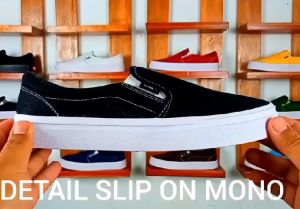 Sepatu slip on pria terbaru 2023 tanpa tali cewek cowok couple dewasa anak laki-laki gaul