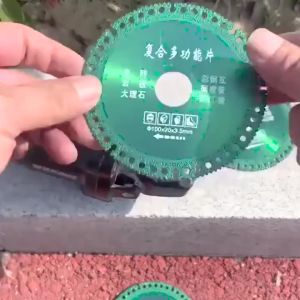 Terbaru 6 In 1 Mata Gerinda Potong Besi Kayu Keramik Hollow 4 Inch