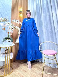 Gamis wanita muslim//Gamis bahan rayon Twill Premium//Gamis terbaru kekinian//Gamis wanita terbaru 2023//Gamis rayon Twill impor//Gamis rayon twill premium tebal //Gamis rayon twill  polos