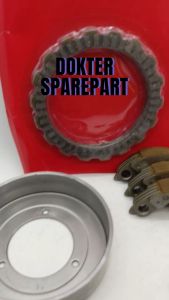 KPH (PAKET 4 KOPLING) MANGKOK + PLAT KOPLING + GANDA ONLY + KARET GANDA KHARISMA / KAMPAS / KOPLING