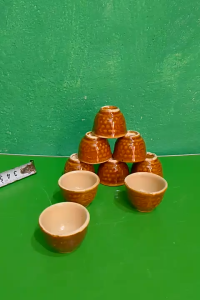 Set 30 chén dùng để đựng trứng vịt lộn bằng gốm