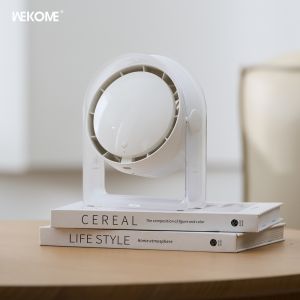 Quạt để bàn Small Hurricane WEKOME WT-F25  Quạt lưu thông khí mini Sạc Type C - phù hợp gia đình  văn phòng học sinh