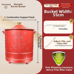SHANYANG | Smokeless Indoor Paper Burning Bucket