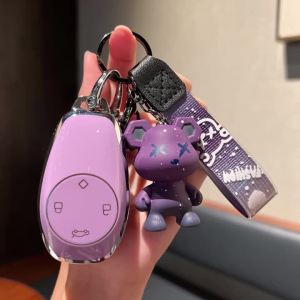 4 Button for Leapmotor T03 S01 C11 NEW TPU Car Remote Key Case Cover Protect Shell Bag Accessories