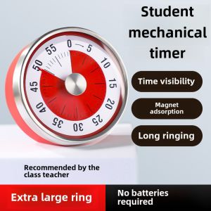 Visual Timer Mechanical Timer Learning Self-Discipline Tool Children Time Manager Countdown Reminder Kitchen Cooking Tools