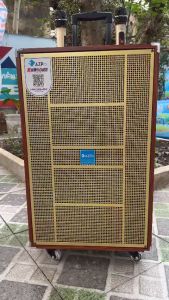 Loa kéo Bluetooth chính hãng AZPRO AZ-16-A-pRO  Bass 40-3 đường tiếngmẫu mới nhất bản mạch 10 núm chỉnh có reverbTặng 2 mic