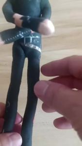 Bandai | #New Style Michael Jackson Cosplay Prop Doll Plush Stuffed Figure Dolls Room Decoration Abstract Joint Mobility Props Gift