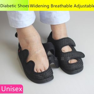 WuChu 2023 Summer mens or Womens Comfortable Diabetic Shoes Foot enlargement code middle-aged and elderly sandals