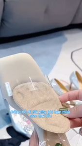 Miếng lót giày có đệm chống trượt GOMTAT chất liệu cotton mềm mại thoáng khí giảm đau mũi bàn chân - MUI-MAO-9003