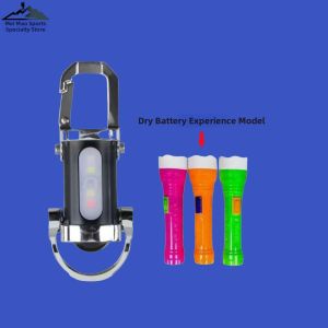 CHELINI | Portable Power Bank Keychain Flashlight Strong Light Worklight Multifunctional Waterproof