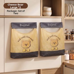 BAOJIAWANG | Kitchen Hanging Storage Bag Wall Mounted Large Capacity