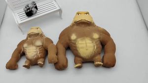 กอริลลายืด ลิงยืด กอลิล่ายักษ์ยืด กอริลลาสกุชชี่ ของเล่นกอริลลา ของเล่นคลายเครียด กอริลลา ลิง