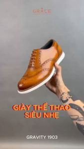 Giày Thể Thao Siêu Nhẹ BIG SIZE ( 38 - 45 ) Grace Saigon GRAVITY 1903 SS2 Màu Đen