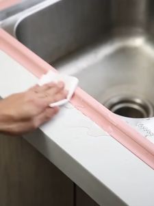 Sealing Tape PVC Wall Corner Window Bath Tape Sealing Strips Kitchen Waterproof Wall Sticker Self-Adhesive Seam Toilet