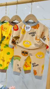 [HÀNG MỚI VỀ] BỘ DÀI TAY MINKY MON PH6O1I HỌA TIẾT DỄ THƯƠNG CHO BÉ TRAI BÉ GÀI FROM TỪ 5KG TỚI 17KG