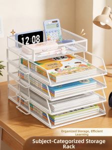 MINGZHUO | Categorized Multi-layer Desk Bookshelf