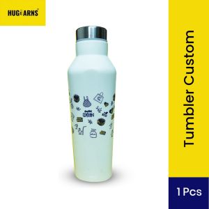 HUGeARNS - Tumbler Termos Custom Corporate Merchandise Gifts / Tahan Panas Dingin / Tumbler Coffee Botol Minum Custom / Tumbler Custom / Tumbler Custom Air Panas Dan Dingin / Stainless Steel Custom Tumbler Merchandise Gifts Corporate