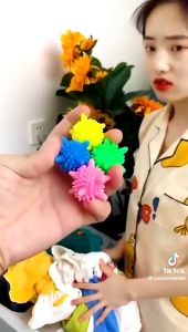 10pcs Reusable Laundry Magic Ball Clothes Cleaning Care Washing Machine PVC Solid Magic Balls