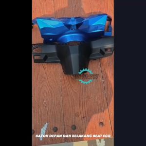 Cover Batok Depan Dan Belakang BEAT NEW ESP 2016-2019 / BEAT ECO / BEAT STREET BIRU