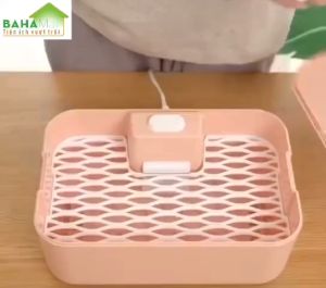 MÁY SẤY VÀ KHỬ TRÙNG DIỆT KHUẨN GIA ĐÌNH - HỘP TIỆT TRÙNG DI ĐỘNG (KHĂN  QUẦN ÁO EM BÉ  ĐỒ LÓT...)  BAHAMAR  với tính năng diệt khuẩn vô trùng đảm bảo