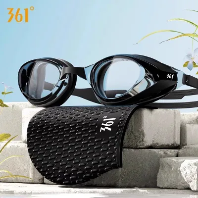 361° | Silicone Large Head Swimming Cap for Long Hair