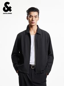 Jack Jones | Pure Color Textured Long Sleeve Jacket Trendy Male Autumn Jacket